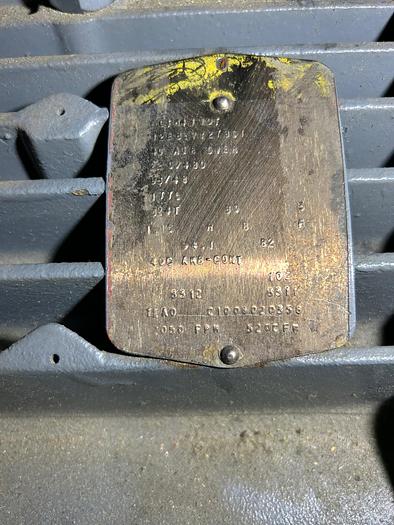Used 40 HP Baldor Motor