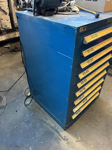 Used 9-Drawer Stanley Vidmar Cabinet