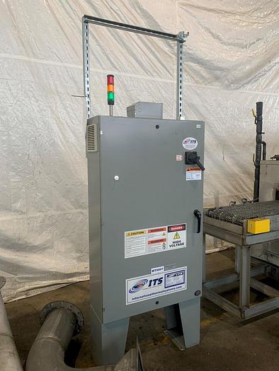 Used 18" WIDE X 6" TALL INTERNATIONAL THERMAL SYSTEMS 3 STAGE GAS FIRED BELT WASHER