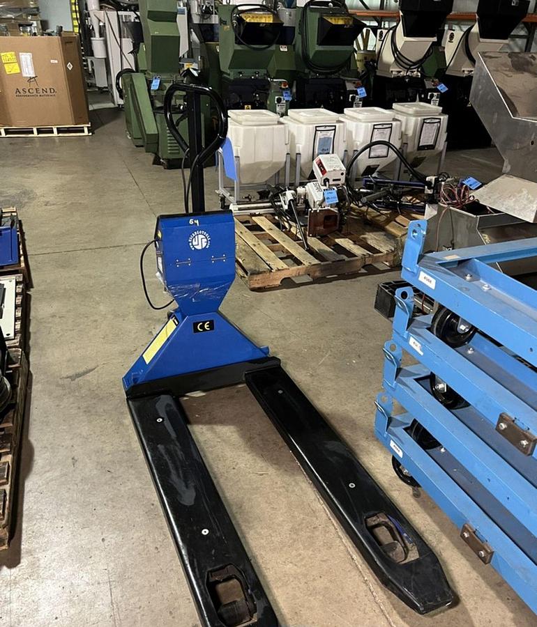 Used 5,000 Lb. US Cargo Pallet Jack with Scale