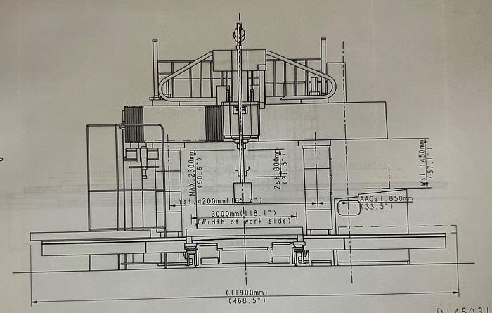 Used SNK Hi-Speed Milling Machine, Model: DC-6ASM