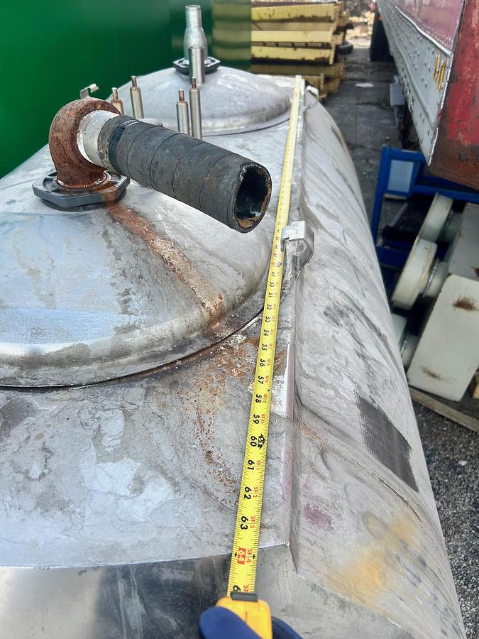 Used 5-Ton Temptek Portable Air-Cooled Chiller, Model: CFD-5AR