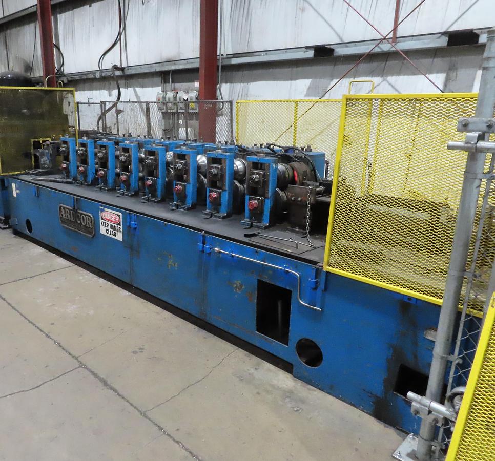 Used 8-STAND X 2" ARDCOR MODEL #F-15 ROLLFORMER