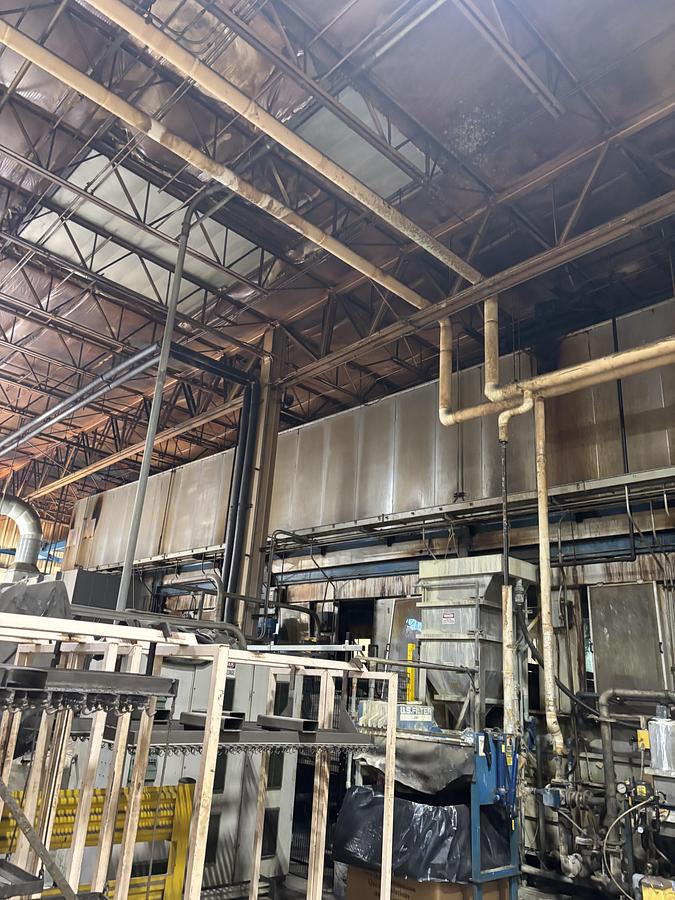 Used 14-Stage TTX Square-Rail E-Coat Line