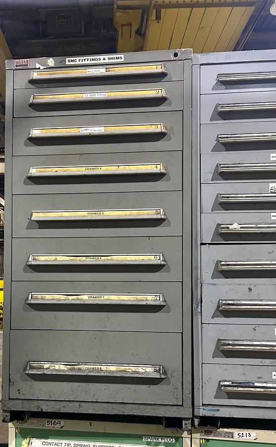 Used Vidmar Cabinets 