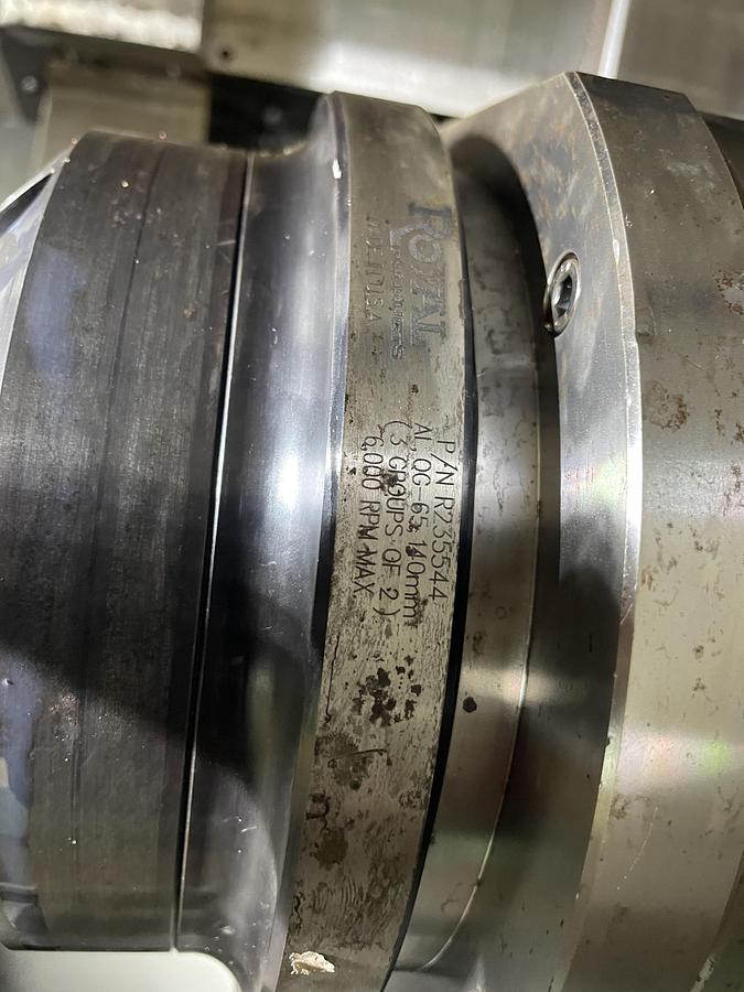 Used 2018 Tsugami Model: M08SY-II 5-Axis CNC Lathe Edge Technologies Rebel V-65 Bar Feeder