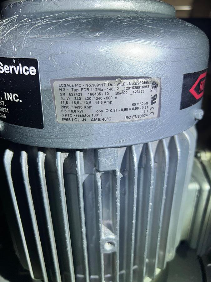 BECKER SV 5.490/1-01 REGENERATIVE BLOWER PUMP 