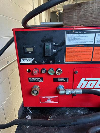 Used Hotsy 3000 PSI Heated Hot Water Pressure Washer, Model: HWE-403099C