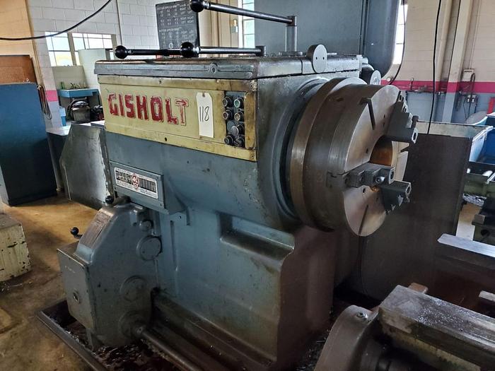 Used Gisholt #4L Saddle Type Turret Lathe