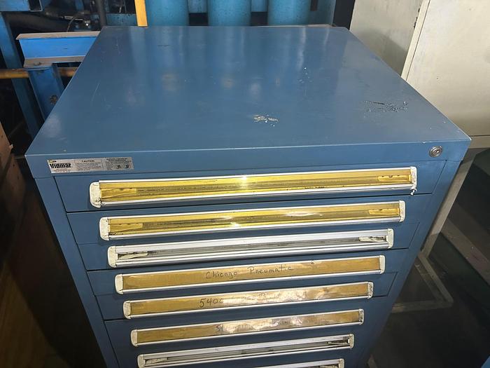 Used 9-Drawer Stanley Vidmar Cabinet