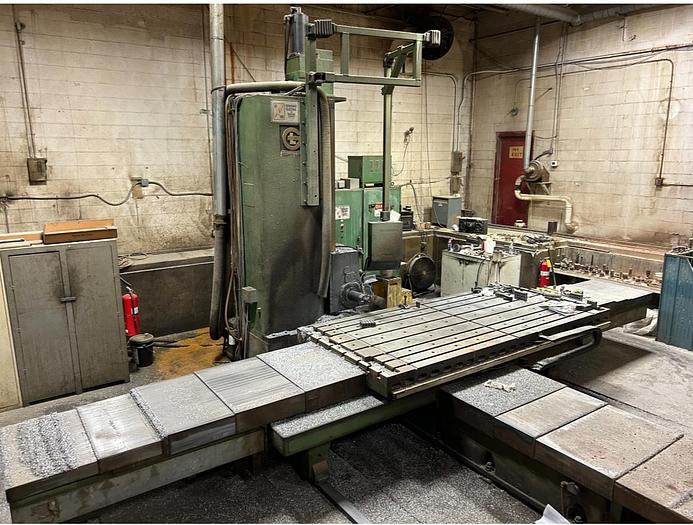 Used 6" GIDDINGS & LEWIS 60" X 132" TABLE TYPE G&L CNC BORING MILL