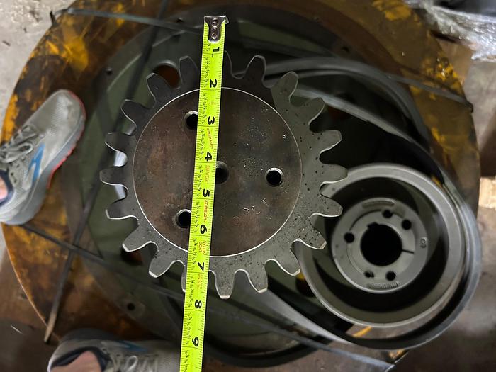 500-Ton Aida Press Flywheel