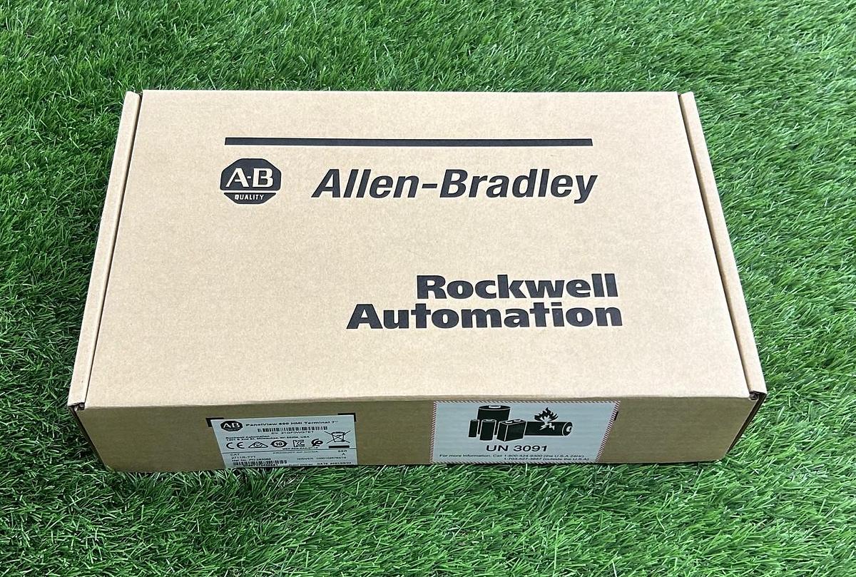 Used ALLEN BRADLEY 2711R-T7T PANELVIEW 800 HMI TERMINAL (SEALED)