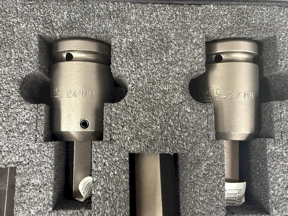 Used 1-13/16" to 3-1/8" HYTORC 1" HEX SOCKETS, FOR HYDRAULIC TORQUE WRENCH, 8 Units Available