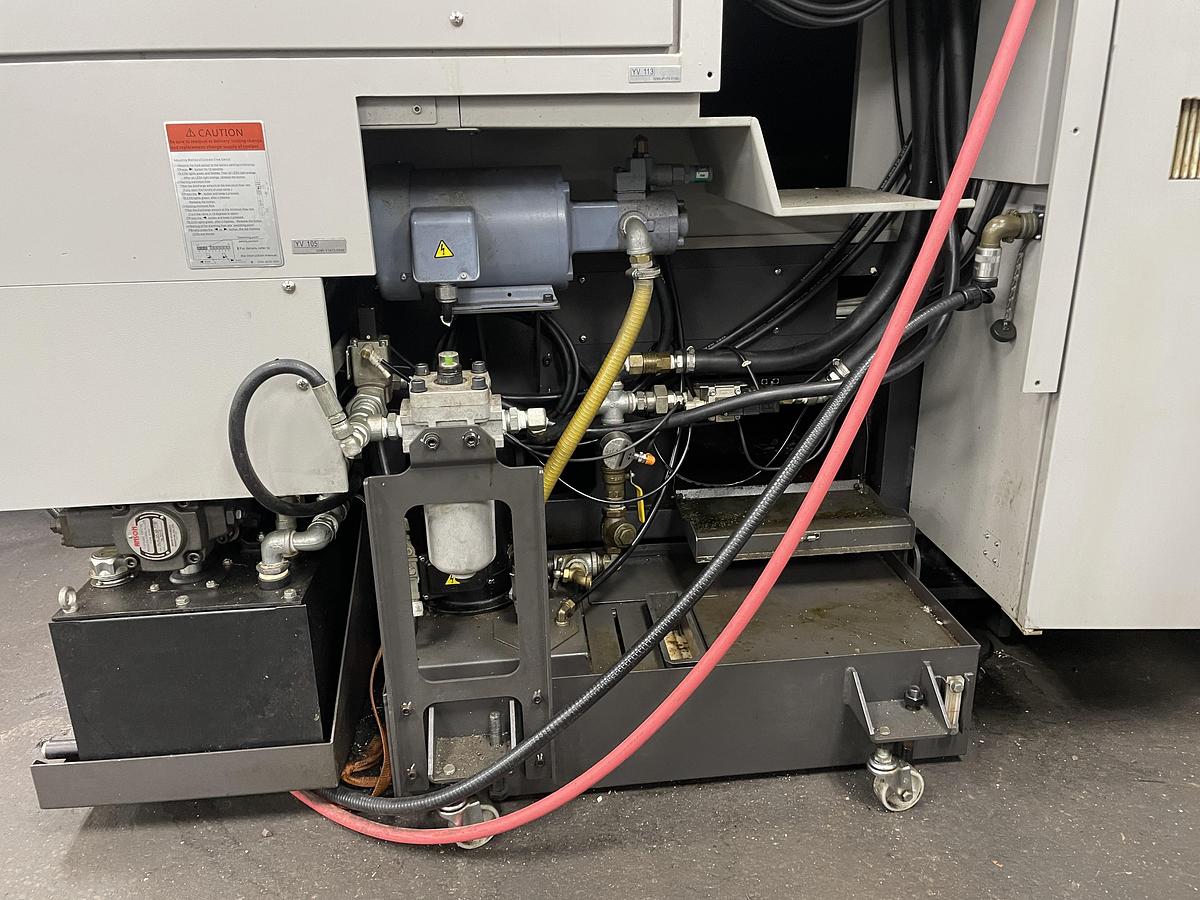 Used 2018 Tsugami Model: M08SY-II 5-Axis CNC Lathe Edge Technologies Rebel V-65 Bar Feeder