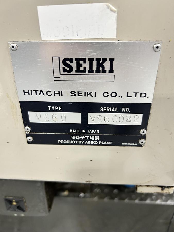 Used Hitachi Seiki VS-60 Vertical Machining Center
