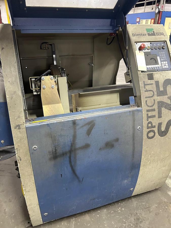 Used Weinig Ditmer Opticut S 75 Cross Cut Saw