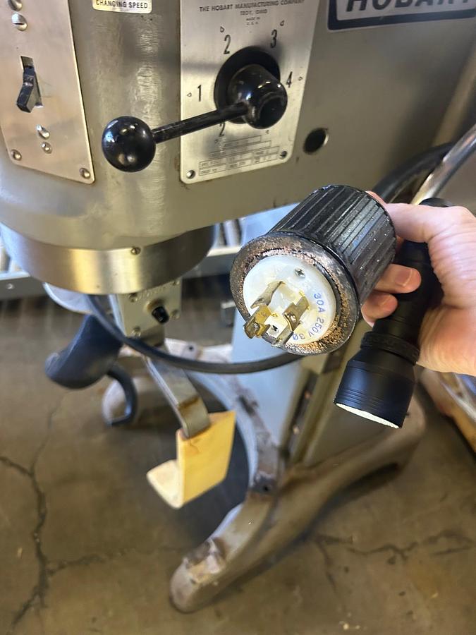 Used 60 Quart Hobart H 600 Mixer