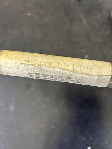 Used Large Lot of Various New Gun Drills Eldorado Tool Drill Masters, 120+ Gun Drills