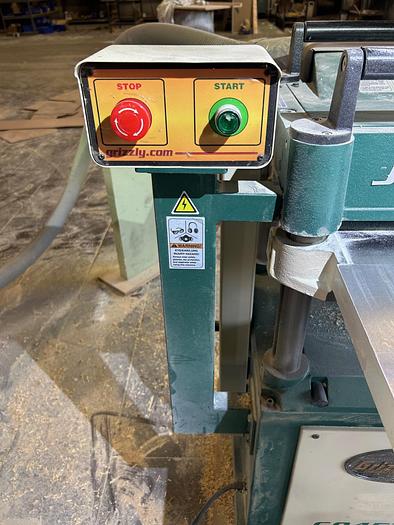 Used Grizzly 15" Spiral Cutterhead Planer, Model: G4053ZW