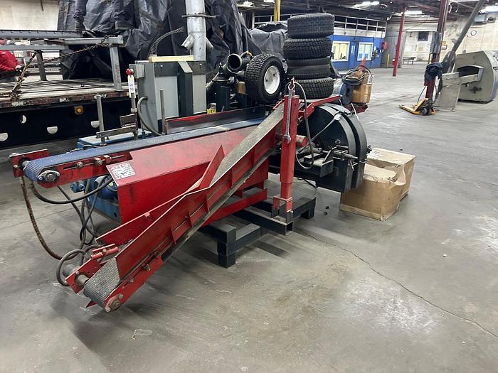 Used Morgan Multi-Head Re-Saw Pallet Making Saw