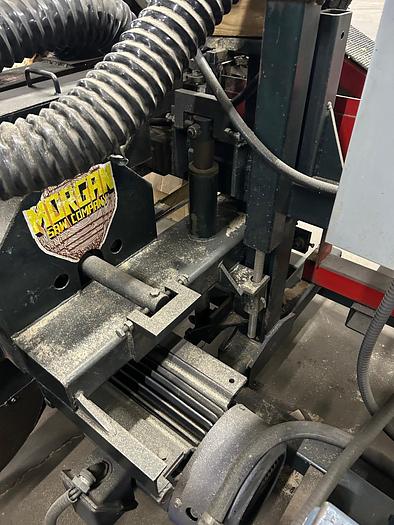 Used Morgan Multi-Head Re-Saw Pallet Making Saw
