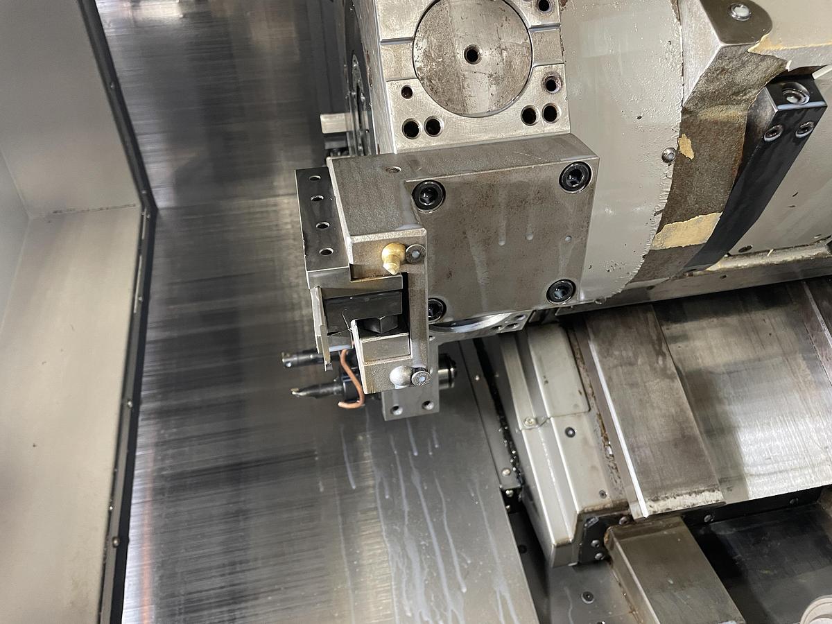 Used 2018 Tsugami Model: M08SY-II 5-Axis CNC Lathe Edge Technologies Rebel V-65 Bar Feeder