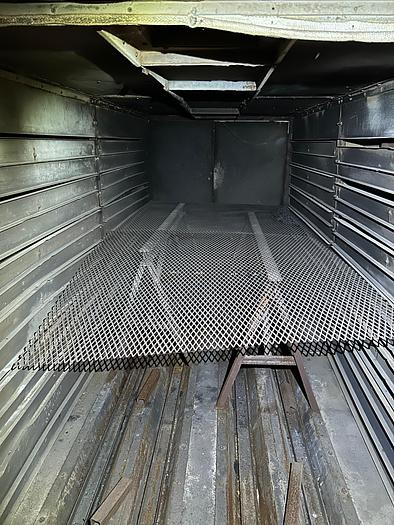 Used 850 DEGREE X 60" W X 144" L X 68" H MOCO DOUBLE DOOR GAS OVEN