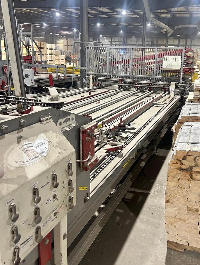 Used 2016 Stutzman Manufacturing, Woodpecker Pallet Nailing Machine, Model: 64"x108"
