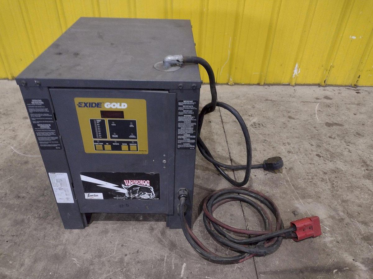 Used Exide Workhog Gold WG1-12-865 Battery Charger