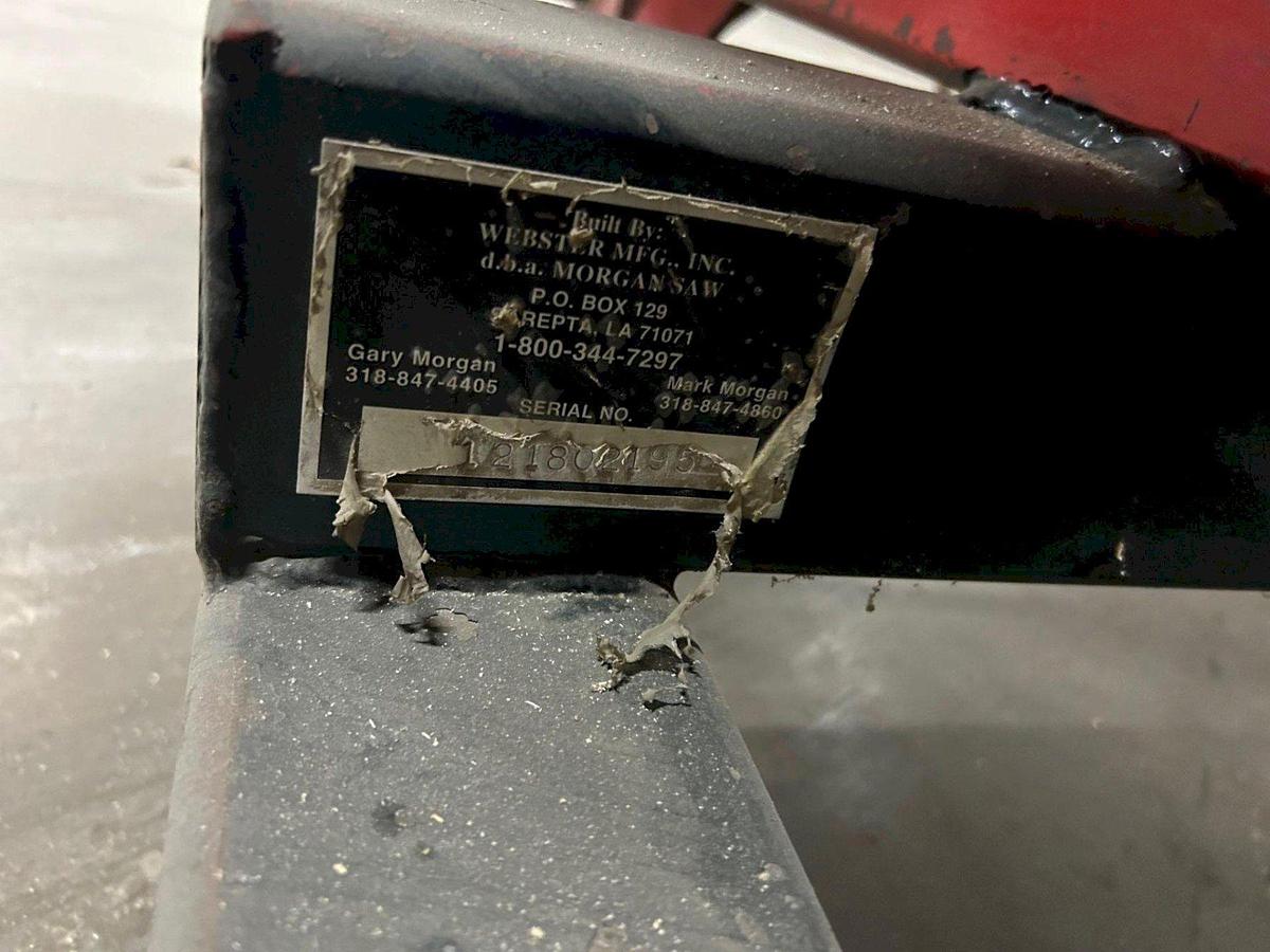 Used Morgan Multi-Head Re-Saw Pallet Making Saw