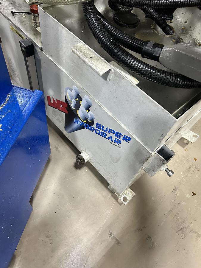 Used LNS Super Hydrobar THB 42 Bar Feeder 