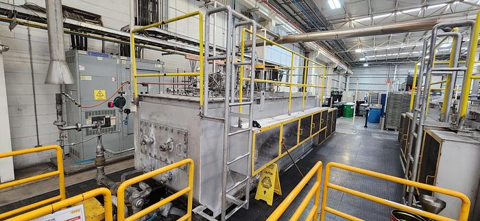 Used 2016 Parker Netsushori Kogyo Co., LTD Austempering Heat-Treatment furnace, Salt Pump & Salt Tank