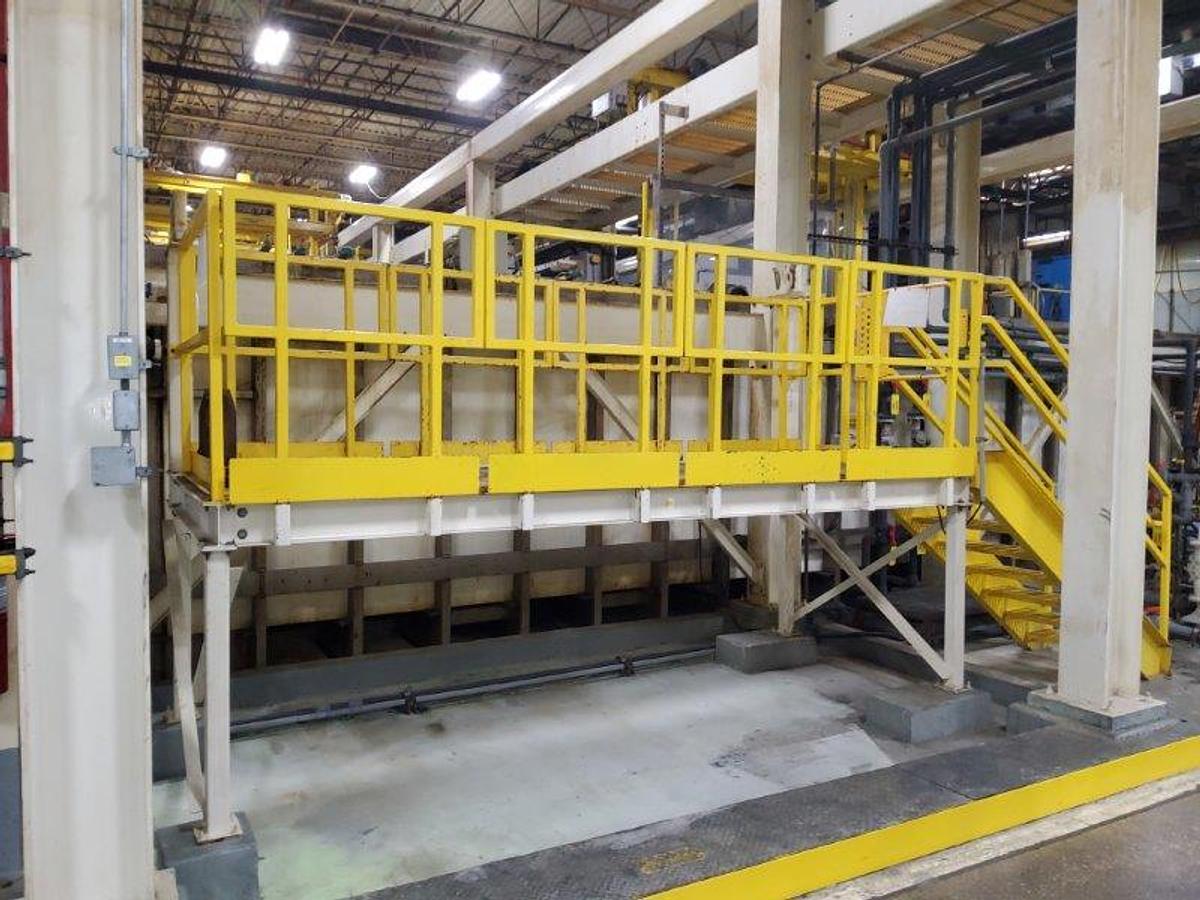 Used Price Walgren, Multi-Stage Zinc Nickle Plating Line