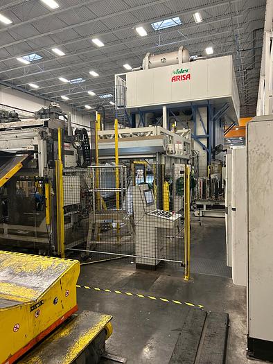Used 2000-Ton Arisa Transfer Press, Model: S-4-2000-600-250-FD