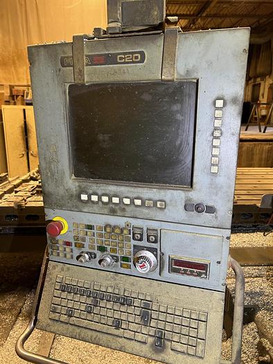 Used 6" GIDDINGS & LEWIS 60" X 132" TABLE TYPE G&L CNC BORING MILL