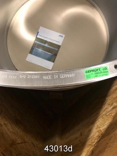 Used Voith MSM 08/08 Tertiary Fine Screen Valeo Design P 05-35-10 Profile .20mm Slots #43013