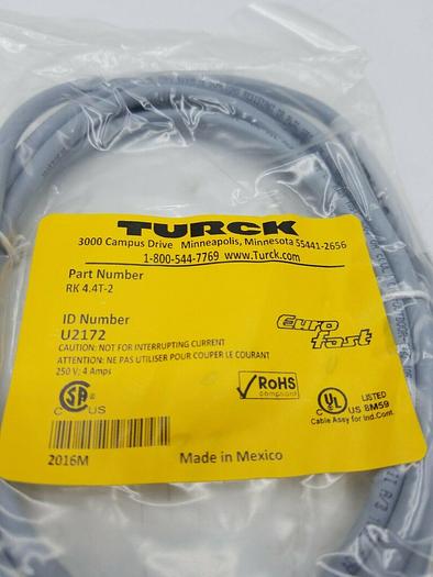 TURCK RK4T-2 Cordset