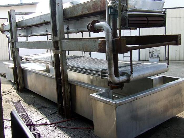 Used Dutch-made belt fryer - NON