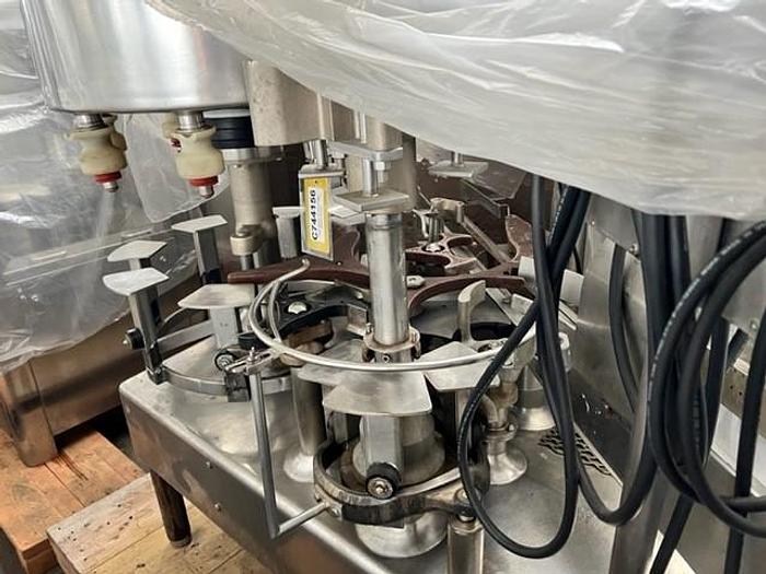 Used Filler, Bottle, 8-Head, Fogg, Rotary, Capper #C744156