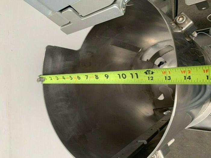 Used Hyclone 50L SV50171-01 Mixer w/ GTR 3Phase 1/4HP Motor on Rolling Cart