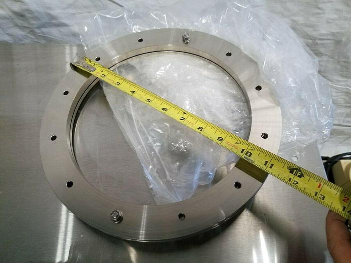 Used Bulk Head Trim Ring Bolt On Stainless Steel 8-1/2" ID Flange Tank Porthole