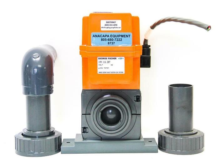 Used George Fischer +GF+ 199.116.207 Code 198.150.433 Type 20 EA Actuator, NW40(8737)