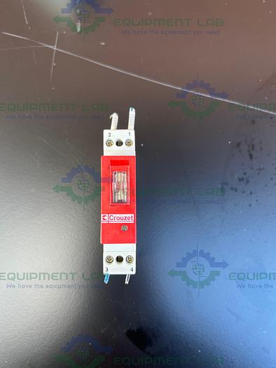 Used Lot of 9 - Crouzet Gordos GMS-OAC 84130105 Solid State Relay w/ GMS-ODC 84130104