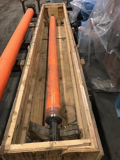 Used BOWED ROLL 6" (152MM) DIA. X 113" (2.87M) FACE