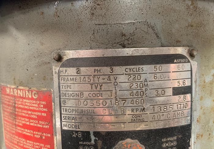 Used BRIDGEPORT SERIES I 2HP VERTICAL KNEE MILL VARIABLE SPEED SPINDLE