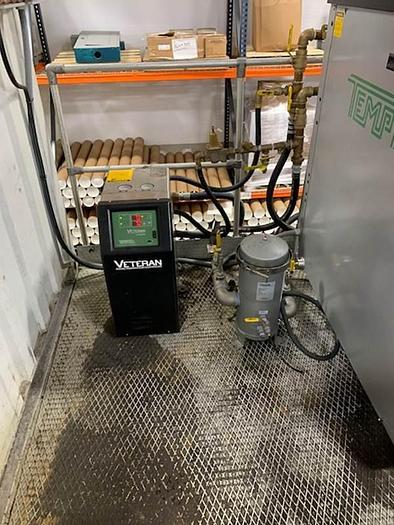 Used 53" WIDE UTECO EMERALD 8 COLOR CI PRINTING PRESS GEARLESS 130 ; TURRET UNWIND / REWIND