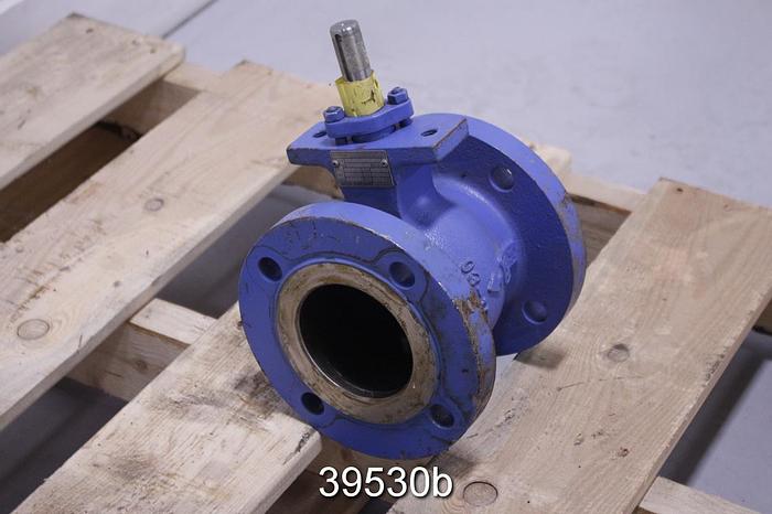 Used Neles Jamesbury R21CA03DCJA 3.5" V-Ball Valve Body #39530