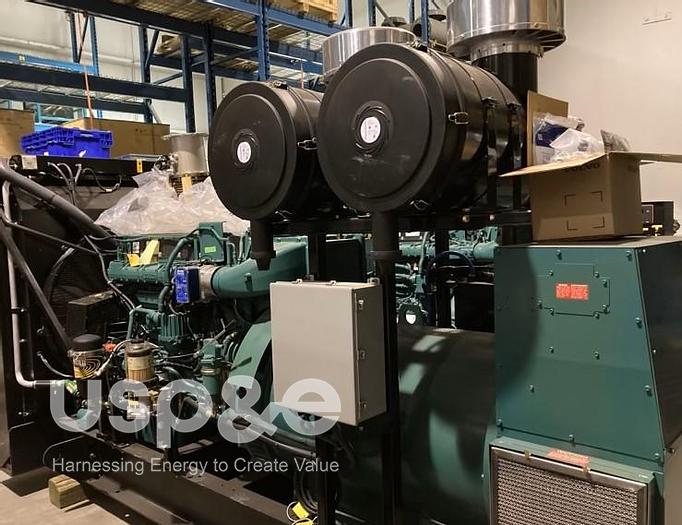 Used 0.50 MW 2017 New Volvo TWD1672-GE Diesel Generator Sets