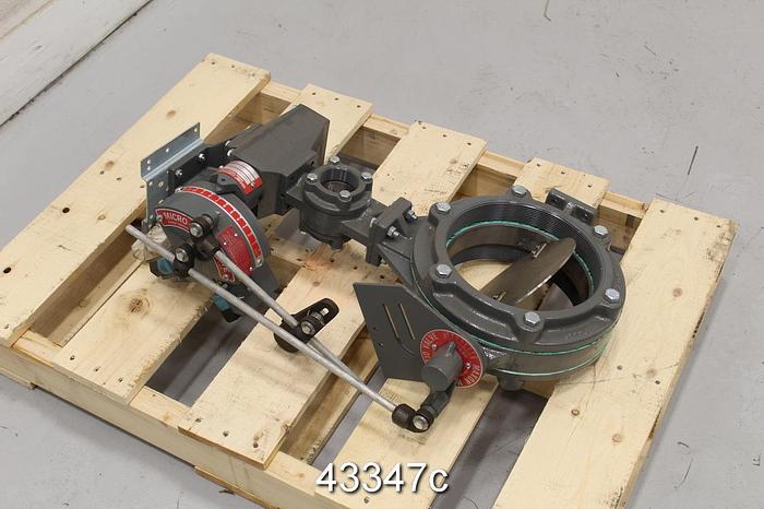 Unused Maxon Micro-Ratio M8X2M Butterfly Valve #43347